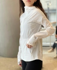 Куртка для йоги 国现mist over windbreaker瑜伽运动休闲修身外套可收纳