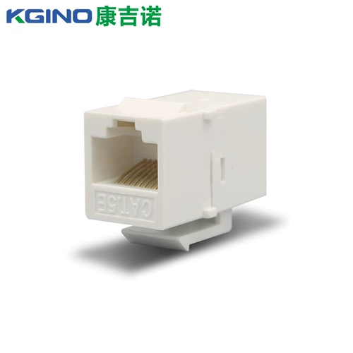 Сетевой проходной модуль Kangino, разъем сетевого кабеля, стыковый разъем RJ45, компьютерная двухпроходная головка, удлинительная розетка сетевого кабеля