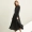 Amii tối giản chính thức của phụ nữ 2019 chính thức đi lại váy Một chiếc váy dài tay giữa mid-1193TM0362 - A-Line Váy váy suông chữ a