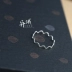 [Xi Xia. 】 Bạc Thái 925 sterling bạc trang sức handmade bạc ring sóng nữ nhẫn đơn giản
