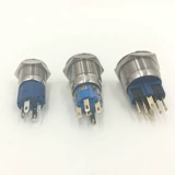 Электрический блок питания, кнопка, 16мм, 19мм, 22мм, 12v, 24v, 220v