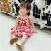 Cô gái ăn mặc 2018 mùa hè mới nữ bé sling backless công chúa váy trong trẻ em Hàn Quốc mùa hè ăn mặc