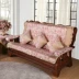 Mùa đông gỗ sofa đệm với lưng xốp lõi gỗ nội thất gỗ gụ ghế đệm mật độ cao dày đệm