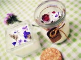 Свеча, стеклянная цветочная аромотерапия, DIY
