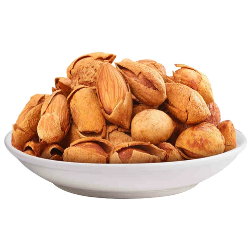 Tianhong xiaokou Bayan 500G Тонкие кожи орехи, очищающие сухие фрукты миндалины, миндальная коробка 5 фунтов кусочных закусок