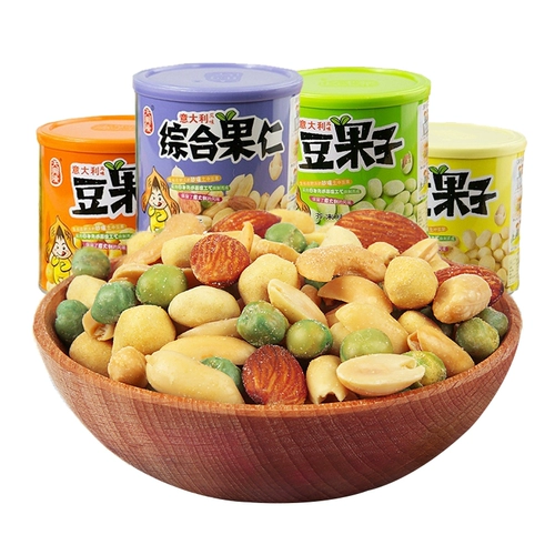 Tianxinglong Комплексный фруктовый ядро ​​208G*3 банки ежедневные орехи Небольшие упаковки