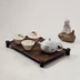 Zizhu cup hỗ trợ cách nhiệt coaster tre Nhật Bản giữ cốc trà khay trà bộ lưu trữ trà lễ khay trà ấm trà phụ kiện Trà sứ
