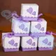 4 цветные конфеты -Сердечные фиолетовые модели Одно цена 0,2 Юань