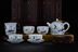 Kung Fu Tea Cup Tea Tea Tea Set Master Cup Cup Single Cup Cup nhỏ Cup Pastel Glaze trên Jingdezhen Shadow Celadon bình trà thủy tinh có lọc Trà sứ