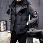 Áo vest nam mùa thu đông phiên bản Hàn Quốc của nam giới xu hướng thời trang nam đẹp trai áo khoác dày cotton giản dị áo khoác da nam