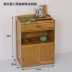 Tủ trà văn phòng đơn giản Tủ trà Nanzhu Tủ uống Sideboard Tủ nguyên chất Tủ lưu trữ Tủ Tủ - Buồng tủ để giày Buồng