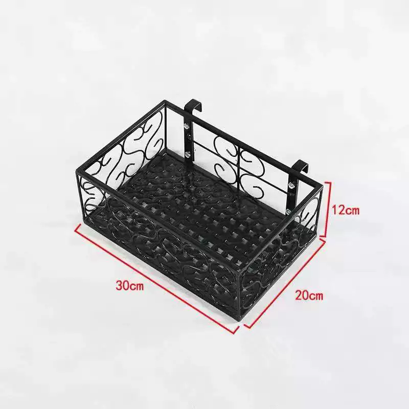 Giá treo hoa cửa sổ Bệ cửa sổ sắt treo lan can ban công Giá treo hoa trong nhà Giá treo chậu hoa cửa sổ giá treo kệ treo hoa ban công 