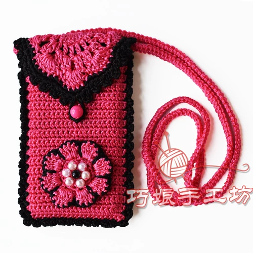 Ремешок для сумки ручной работы, спортивная небольшая сумка, мобильный телефон для спортзала, портативный кошелек