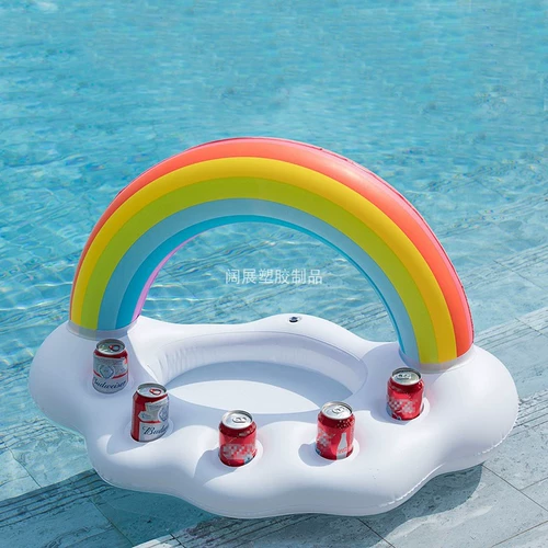 Надувная радужная облако ледяная тарелка Iceed The Sand Cup Beverage Beverage Ice Bar