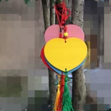 Твердое дерево в списке детского сада декоративное желание молитвенная карта Creative Coffee Shop Creative Wood Card может напечатать логотип