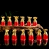 Jingdezhen nhà câu lạc bộ cao cấp 12 ly rượu vang hoàng đạo đầy đủ 12 con thú đỏ hoàng đế Huang Shou sáng tạo xương Trung Quốc rượu vang - Rượu vang Rượu vang