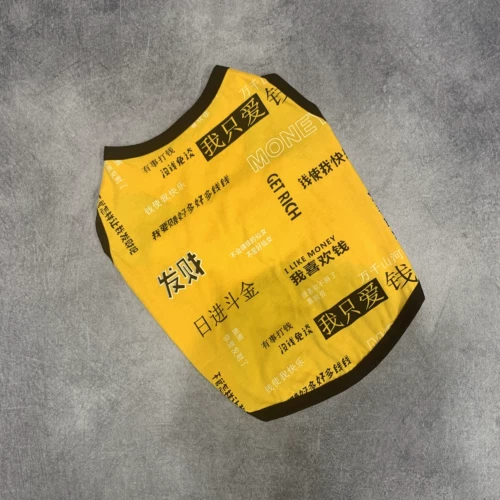 Жилетку для домашних собак в летнем фататном складе FA Dou Babago Fat Dog Bull Dog