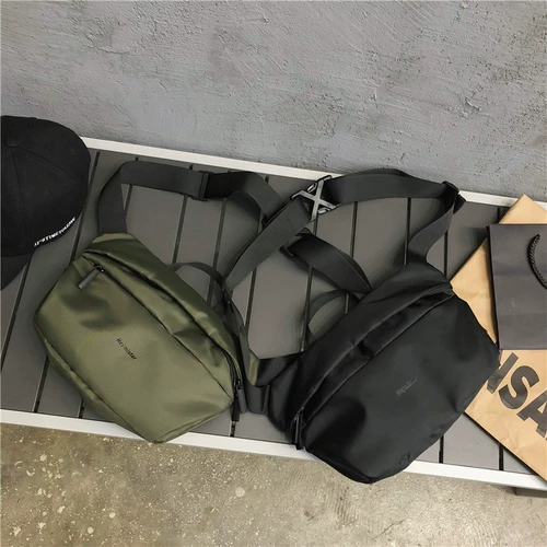 Мужская брендовая нагрудная сумка, рюкзак, сумка через плечо, в корейском стиле