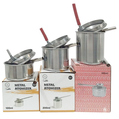 Высококачественный художественный спрей из нержавеющей стали для рисования, глина, распылитель