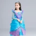 Váy công chúa nàng tiên cá váy Halloween trang phục trẻ em váy váy tiểu thư - Váy trẻ em