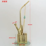 Ретро латунная подарочная коробка, высококлассный медный кальян, 300 грамм