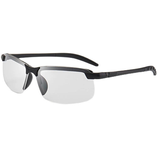 Обесцвечивая солнцезащитные очки мужское поляризованное ночное зеркальное водитель зеркало за водитель