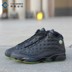 Ku Air Jordan 13 AJ13 Đen Green Pearl Pearl Giày bóng rổ màu xanh lá cây 414571-042-006 giày sneaker nam đẹp Giày bóng rổ