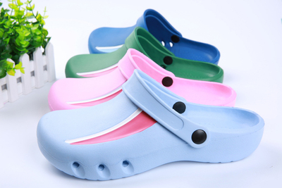 giày Ya phẫu thuật bạch kim Giày bảo vệ dép giày dép y tế thực nghiệm phòng mổ giày làm việc giày giày y tế 20.031 