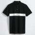 Ve áo cổ áo nam kinh doanh mới Hàn Quốc in áo thun ngắn tay mùa hè quần áo giản dị xu hướng áo sơ mi POLO - Polo