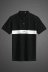 Ve áo cổ áo nam kinh doanh mới Hàn Quốc in áo thun ngắn tay mùa hè quần áo giản dị xu hướng áo sơ mi POLO - Polo