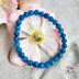 Vòng tay pha lê Apatit cao cấp tự nhiên Phốt pho xanh Vòng đơn Vòng đeo tay Fine Blue Crystal Bracelet Trang sức Quà tặng vòng lv Vòng đeo tay Clasp