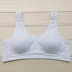 Phần mỏng áo ngực trung niên phụ nữ trung niên mẹ cup cup bra đồ lót ông già cotton vest Ogilvy - Áo ngực không dây quan lot nu dang dui Áo ngực không dây