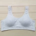 Phần mỏng áo ngực trung niên phụ nữ trung niên mẹ cup cup bra đồ lót ông già cotton vest Ogilvy - Áo ngực không dây ao lot Áo ngực không dây