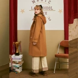 MG小象 Демисезонная длинная кукла, шерстяное пальто, 2020, новая коллекция, средней длины, кукольный воротник