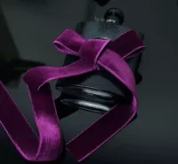 #209 Purple Red Red 9 мм шириной 1 метр длиной