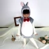 Halloween trẻ em trình diễn trang phục phim hoạt hình động vật thỏ mẫu giáo bé trai và bé gái trang phục múa bé - Trang phục áo khoác trẻ em nữ Trang phục