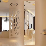 Gương dán tường phòng khách đơn giản treo tường phòng ngủ kinh tế học sinh ống kính treo nhà kính châu Âu - Gương