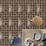 Стеклянная мозаика, металлическая головоломка на стену, зеркальный эффект