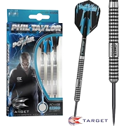 MỤC TIÊU Taylor Phill Taylor POWER 8 ZERO Black Titanium Vonfram thép - Darts / Table football / Giải trí trong nhà