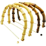 Раскрытие D -Тип натуральный бамбук для ручной работы DIY DIY BAMBOO HARND