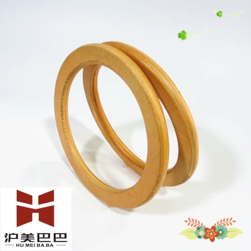 Коричневая полуоткрытая поверхность, круглый деревянный держатель руки, деревянный круг, деревянное D кольцо DIY SCARF VINGIN