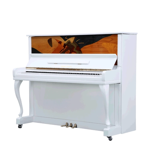 Импортное белое пианино для начинающих для взрослых из натурального дерева, в корейском стиле