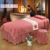 Vẻ đẹp giường ba mảnh vẻ đẹp salon vẻ đẹp giường bao gồm bông massage spa massage trị liệu giường bao gồm ba mảnh