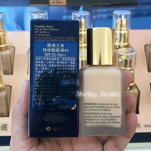 [Домашний счетчик] Estee Lauder Double Wear Holding Powder Foundation Foundation SPF10 30 мл DW Foundation