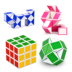 Sức mạnh trí tuệ của trẻ em thứ ba-thứ tự của Rubik cube 24 phân khúc ma thuật cai trị trò chơi ghép hình 3-4-5-6 tuổi đồ chơi sinh viên đồ chơi steam Đồ chơi IQ