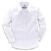 Trẻ em dài tay áo sơ mi trắng cậu bé hoa cô gái bông đơn- lớp mùa xuân mới sinh viên áo sơ mi trắng trường đồng phục hiệu suất quần áo Mùa xuân