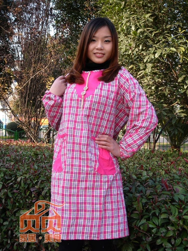 Хлопковый нагрудник, лонгслив, фартук, в корейском стиле, сзади на завязках