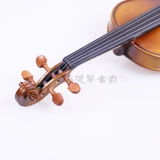 Скрипка из натурального дерева для начинающих с аксессуарами, «сделай сам»