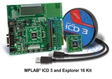 Mplab ICD3 Explorer16/32 Development Board DV164039 Набор для разработки оригинал