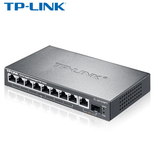 TP-Link TL-SG1210PT Полный гигабитный стандартный переключатель POE Power Total Power 121 Вт
